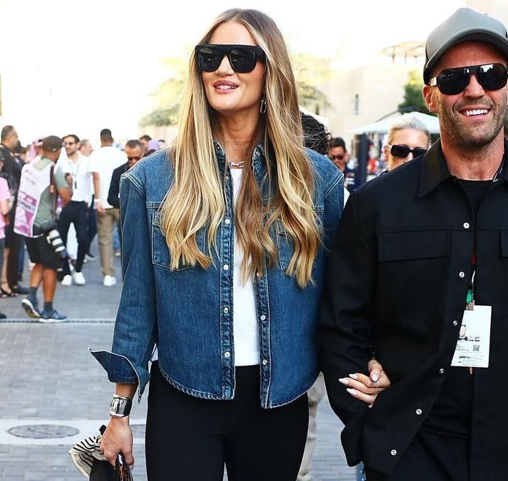 Cum au fost bolnavi Jason Statham și Rosie Huntington-Whiteley la Formula 1 din Abu Dhabi