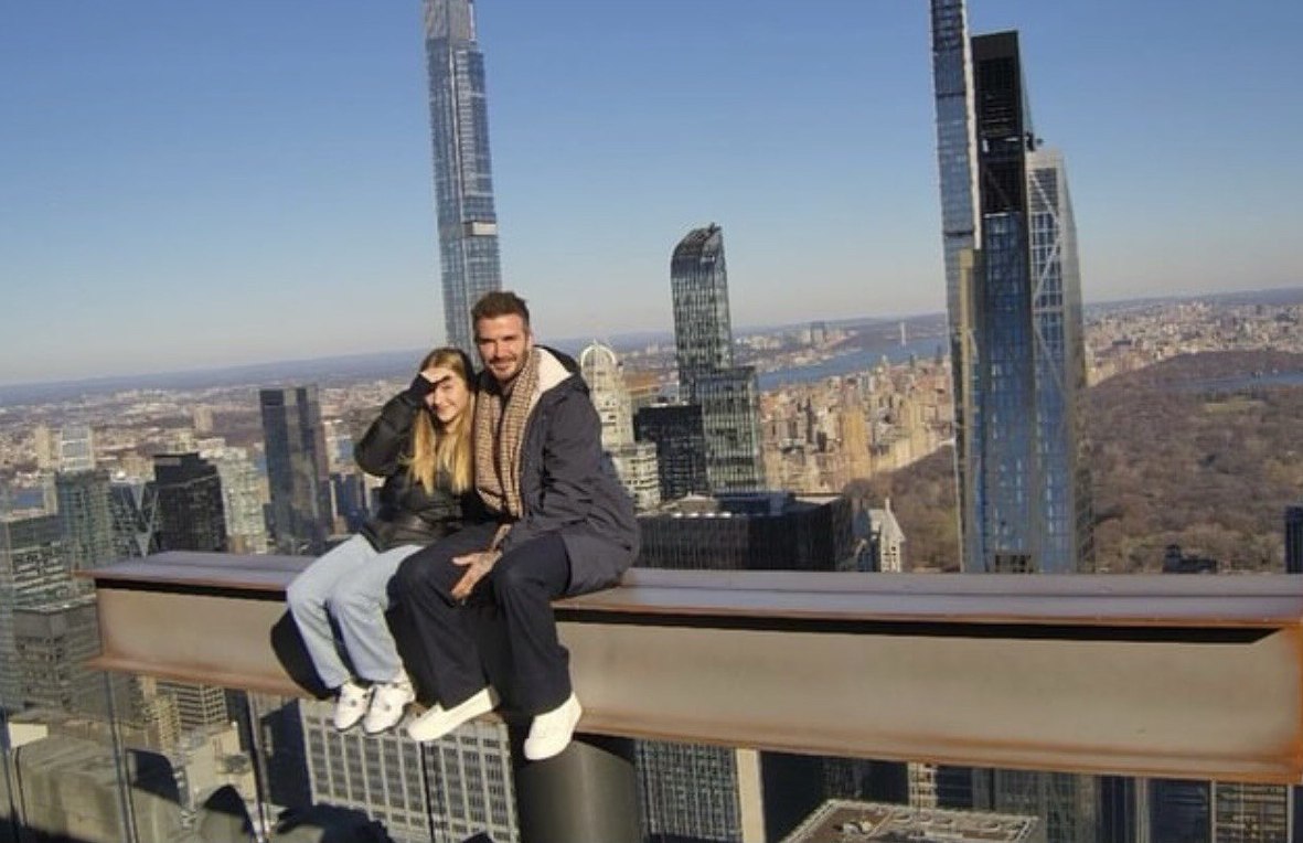 Experiență de neuitat: David Beckham vacanta cu fiica sa la New York