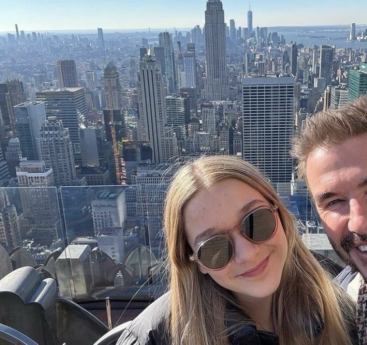 Experiență de neuitat: David Beckham vacanta cu fiica sa la New York