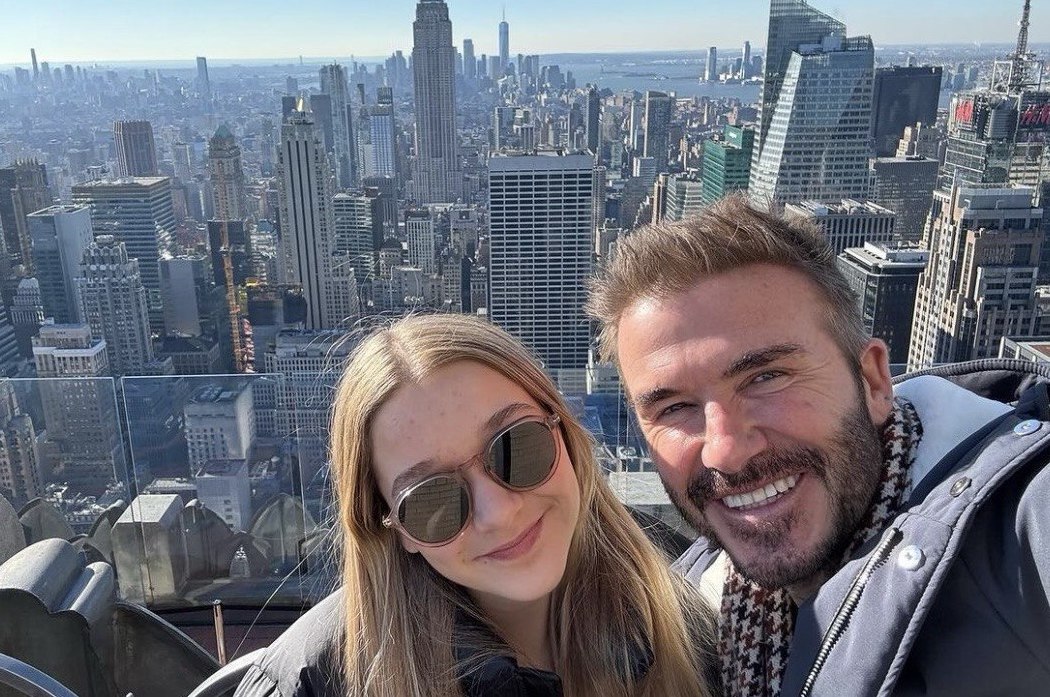 Experiență de neuitat: David Beckham vacanta cu fiica sa la New York