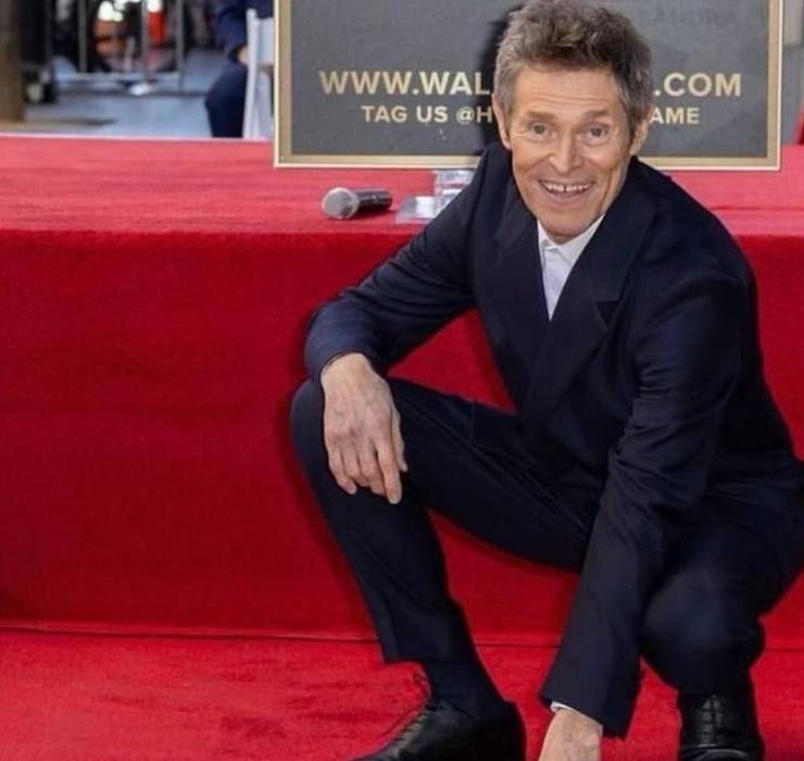 Willem Dafoe a primit o stea pe Hollywood Walk of Fame