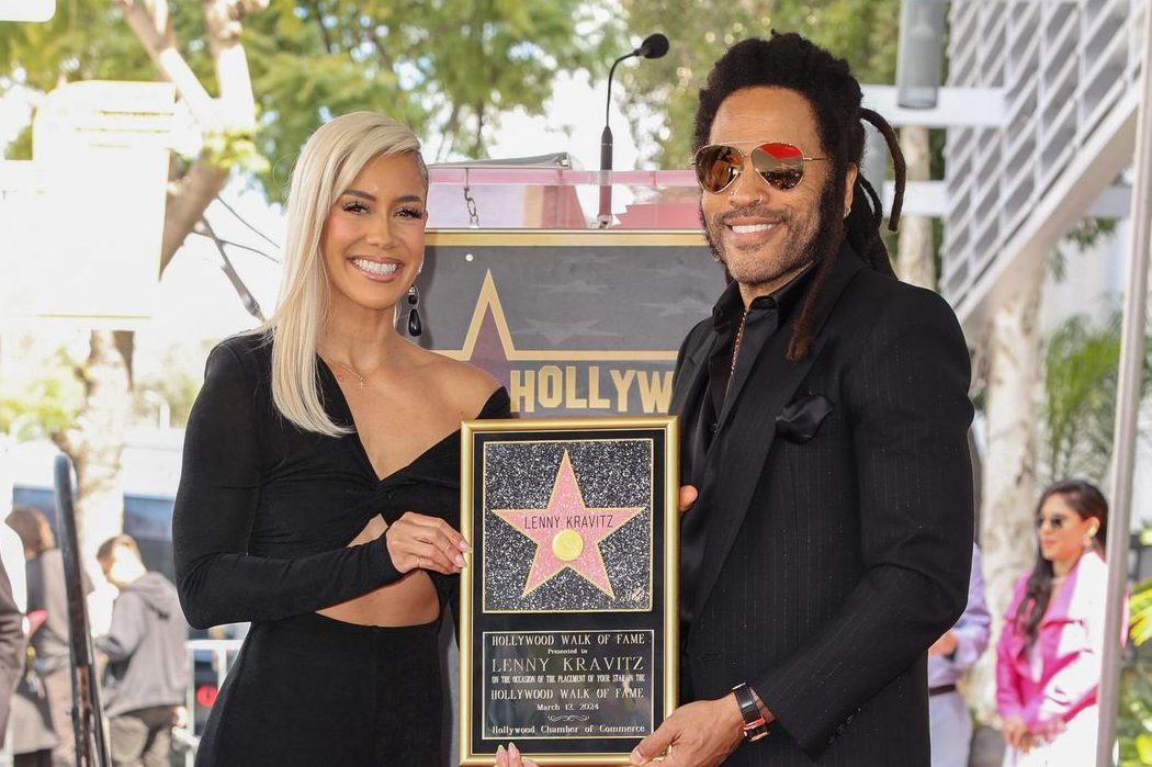 Lenny Kravitz a primit o stea pe Hollywood Walk of Fame