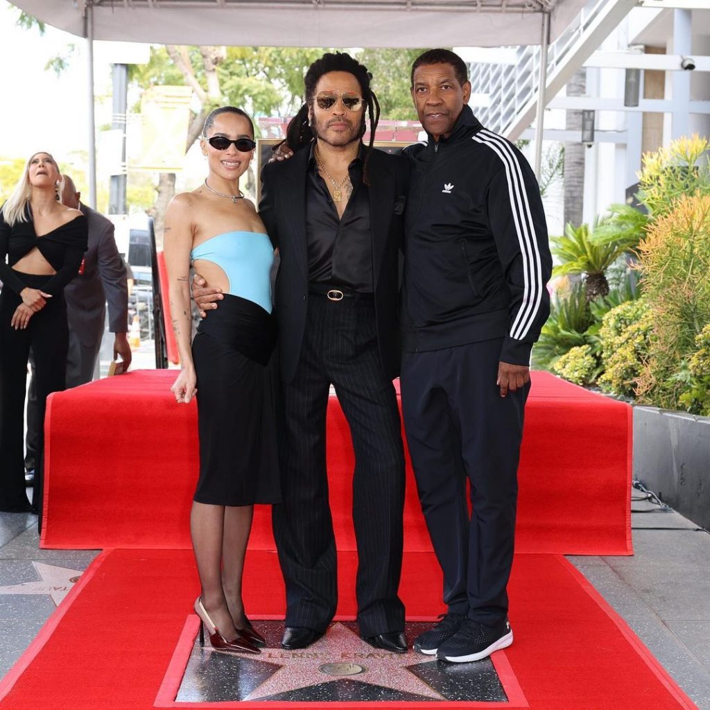 Lenny Kravitz a primit o stea pe Hollywood Walk of Fame