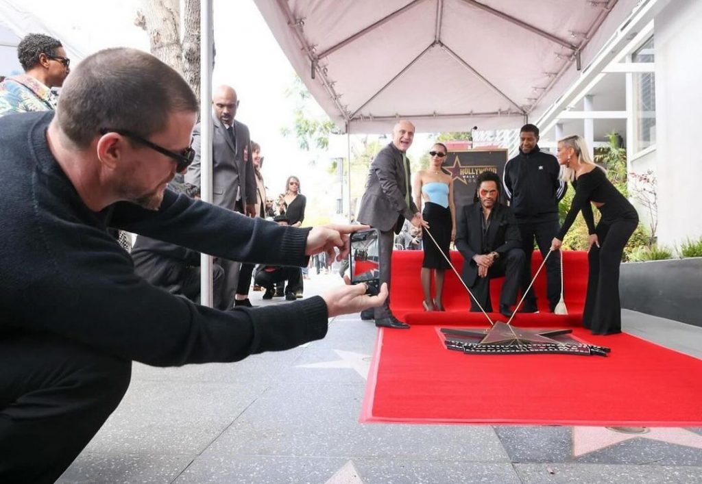 Lenny Kravitz a primit o stea pe Hollywood Walk of Fame