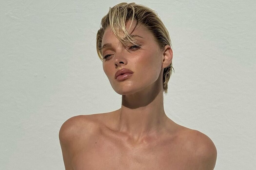 Elsa Hosk și-a schimbat radical coafura