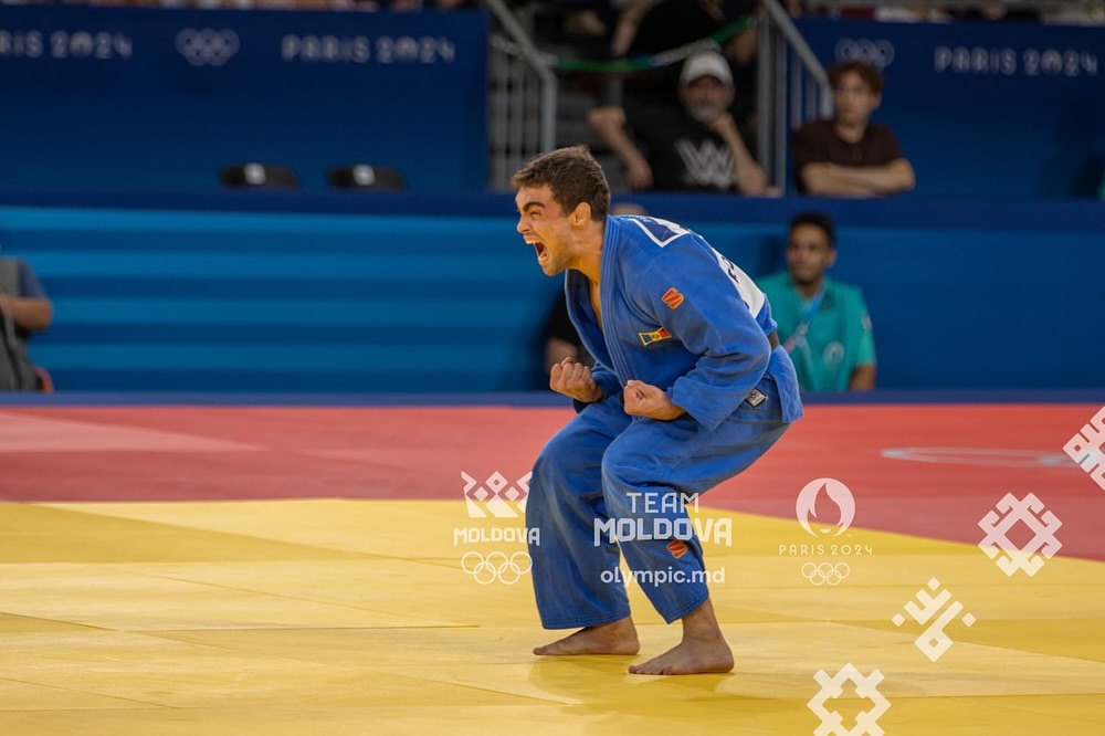 Olimpiada 2024: judoistul Adil Osmanov a adus Moldovei a doua medalie de bronz