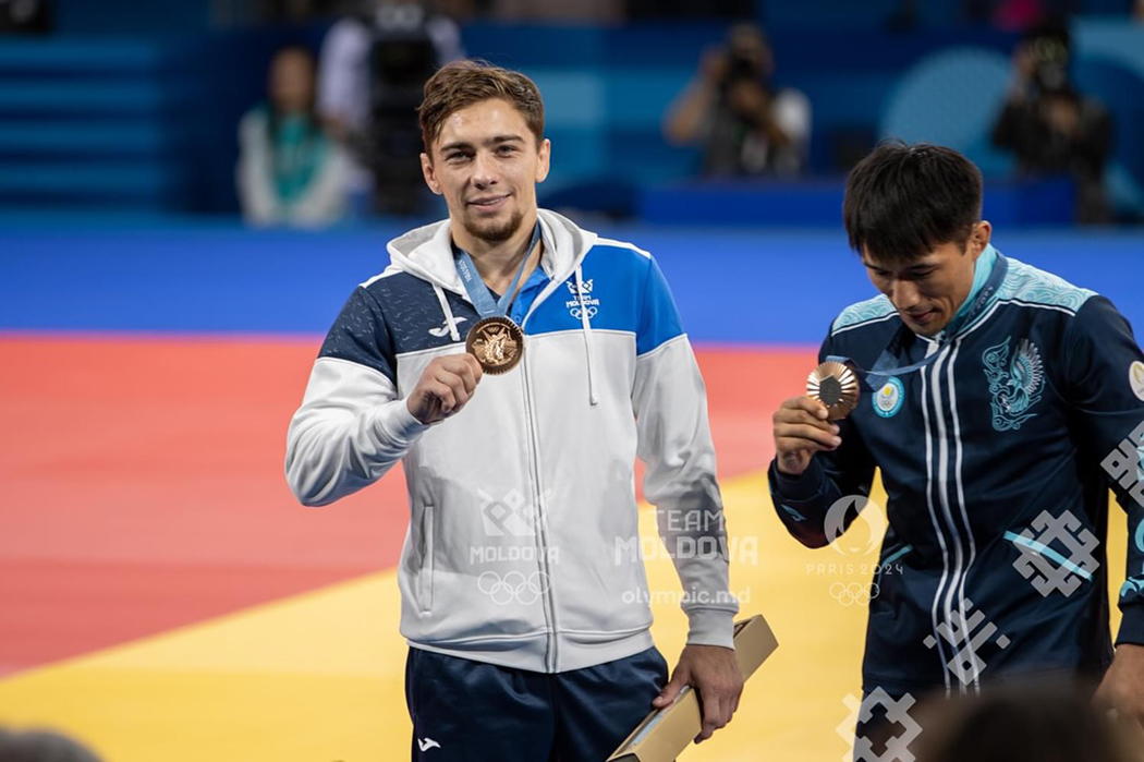 Judoistul moldovenesc Denis Vieru a câștigat o medalie de bronz la Jocurile Olimpice din 2024