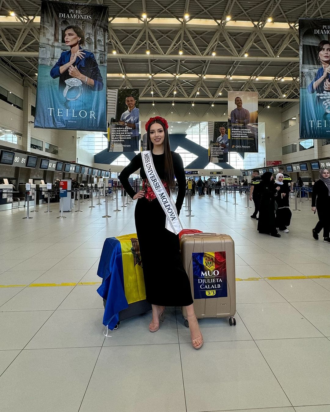 «Miss Universe Moldova» Djulieta Calalb a arătat primele fotografii de la concursul din Mexico City