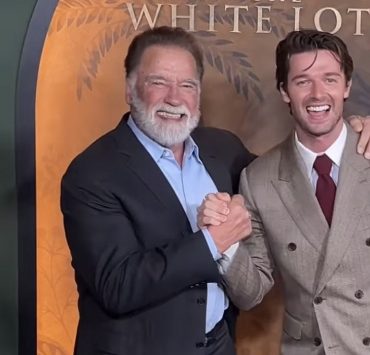 Arnold și Patrick Schwarzenegger la premiera celui de-al treilea sezon din «White Lotus»