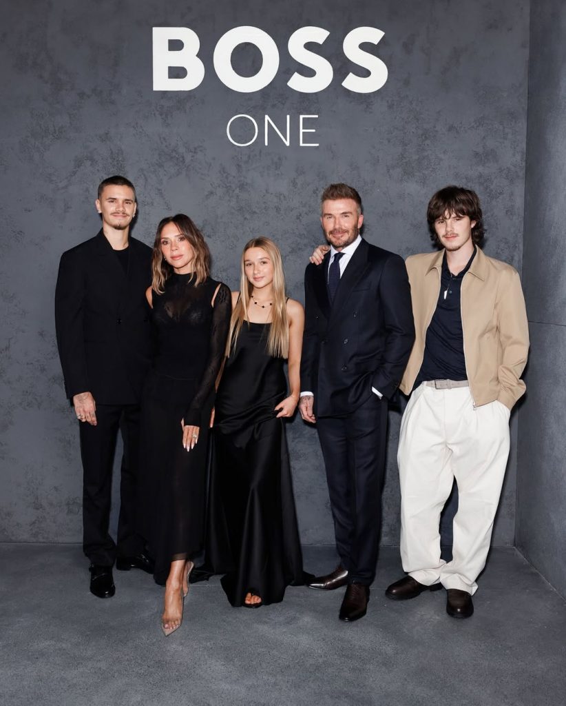 David Beckham s-a lăudat cu mușchii de oțel în campania de lenjerie Boss One