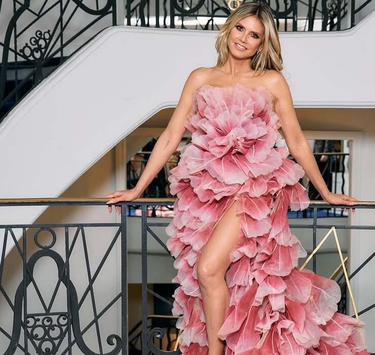 Heidi Klum a încălcat codul vestimentar la Festivalul de Film de la Cannes