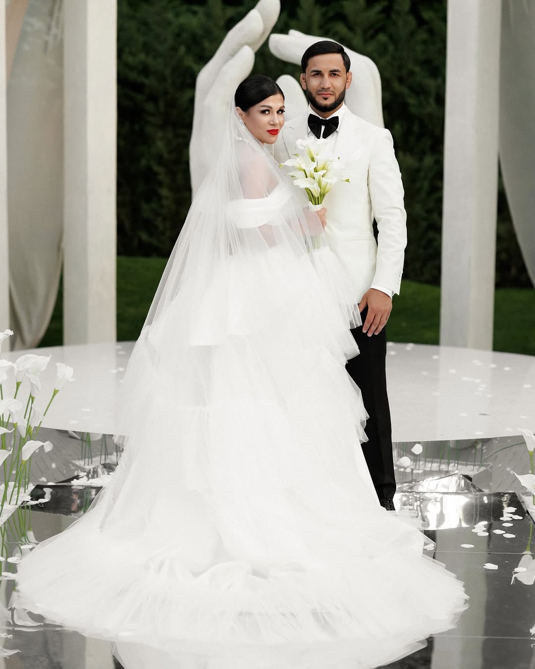 Nunta de lux a Anastasiei Nichita și a lui Valeriu Mircea: să ne uitam la fotografii
