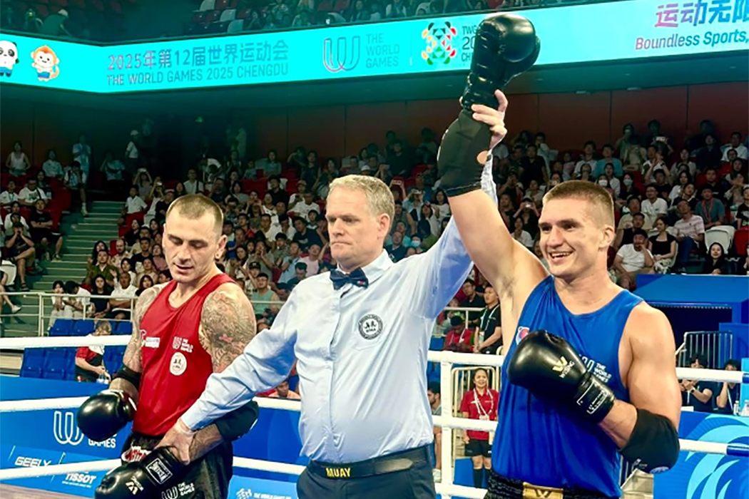 Артем Ливадарь завоевал золото на Всемирных играх в Китае